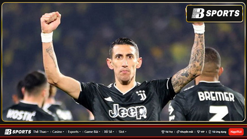 i Maria lập hattrick: Juventus bước vào vòng 1/8 C2