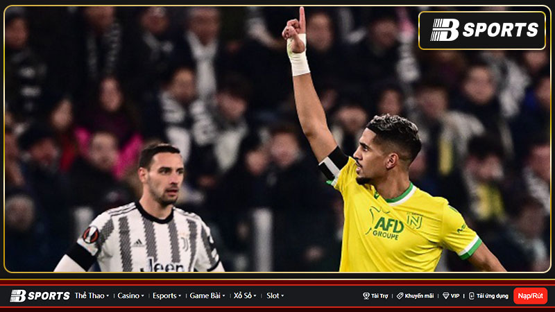 Juventus hòa Nantes khá đáng tiếc