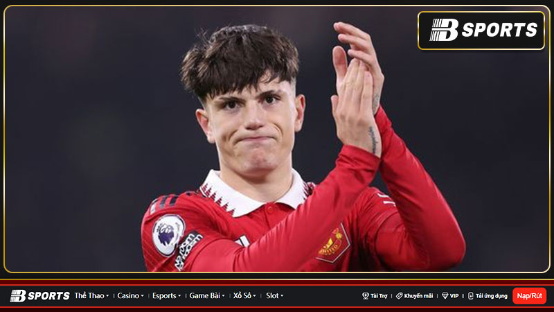 Mức lương của Alejandro Garnacho tại MU
