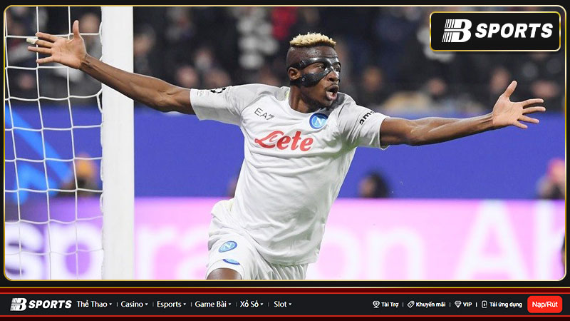 Osimhen ghi bàn giúp Napoli thắng Frankfurt 