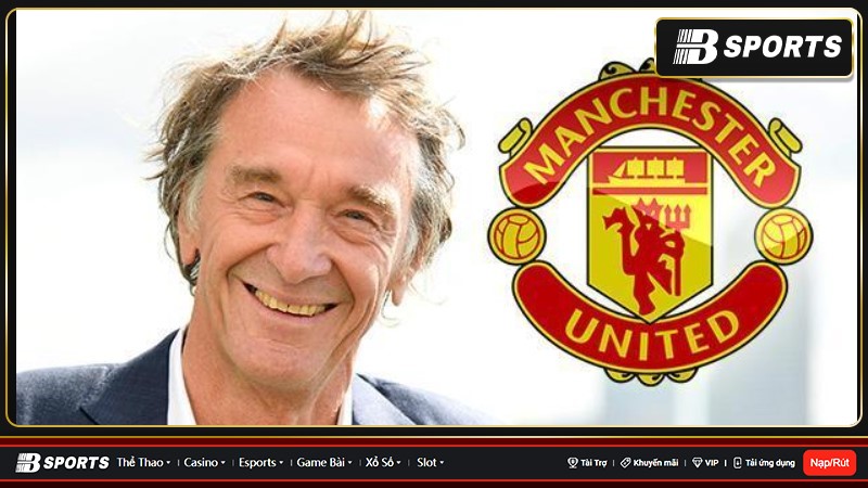 Jim Ratcliffe - là chủ sở hữu INEOS, ông cũng là một cổ động viên đã gắn bó cả thời thơ ấu của mình với màu áo của Quỷ đỏ