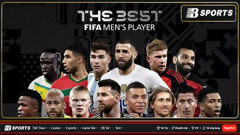Lionel Messi, Kylian Mbappe và Karim Benzema đã lọt được vào danh sách rút gọn