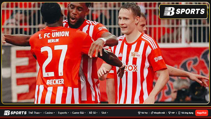 Mùa giải này, Union Berlin đang có phong độ tốt