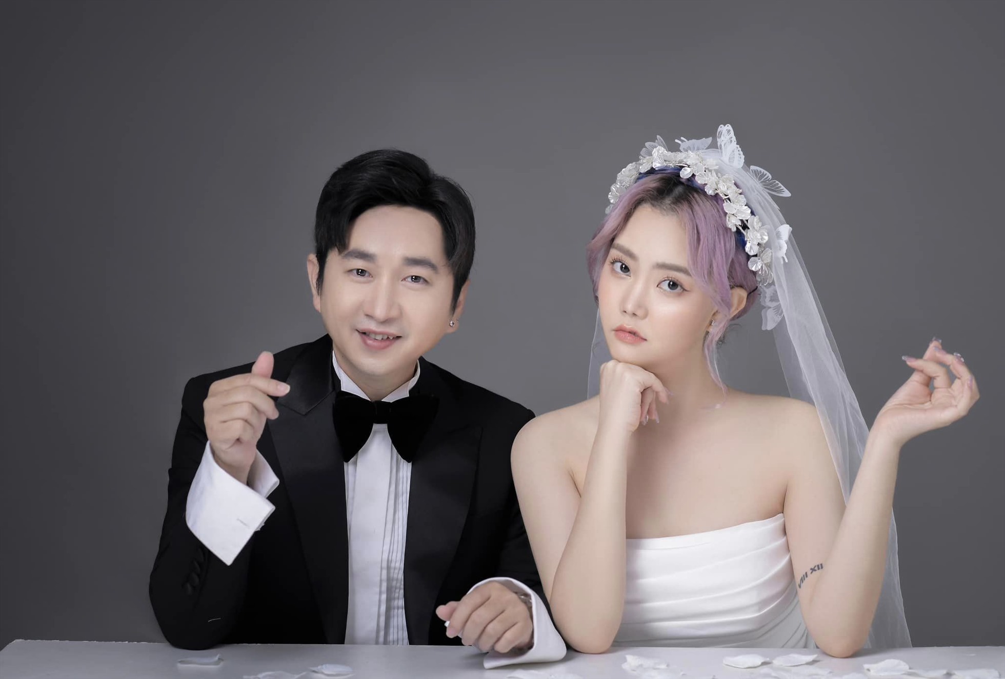 Nam ca sĩ cùng cô vợ xinh đẹp là nữ ca sĩ Bảo Anh