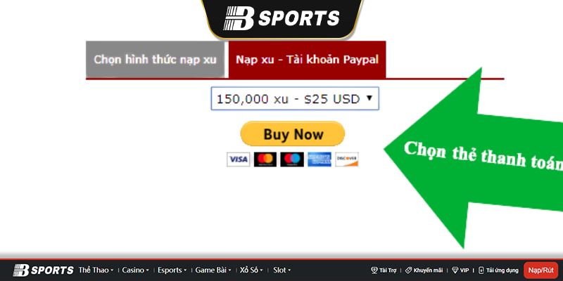  “Buy Now” để cho giao diện đăng nhập tài khoản Paypal của bạn xuất hiện