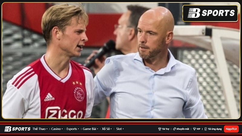 HLV Erik ten Hag cũng đã có động thái thuyết phục ban lãnh đạo Manchester United tăng ngân sách để hoàn tất thương vụ của De Jong.