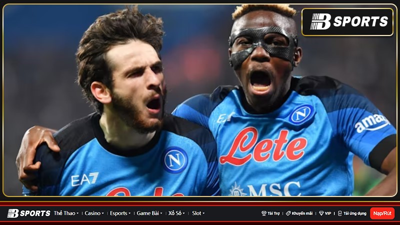 Napoli đã xác nhận rằng họ sẽ không bán cầu thủ chạy cánh Khvicha Kvaratskhelia sau khi mà một số câu lạc bộ lớn đang quan tâm tới cầu thủ này.