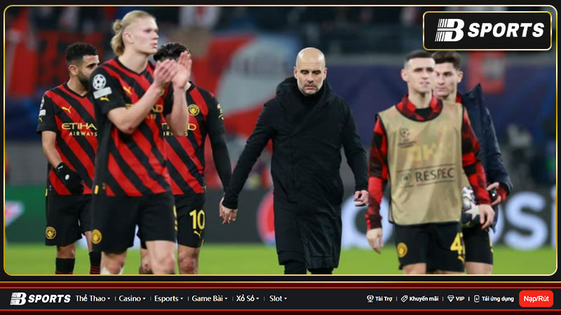 HLV Pep Guardiola đã bày tỏ sự hài lòng với màn trình diễn của đội bóng trong cả trận đấu