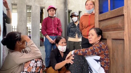 Không khí tang thương của gia đình 