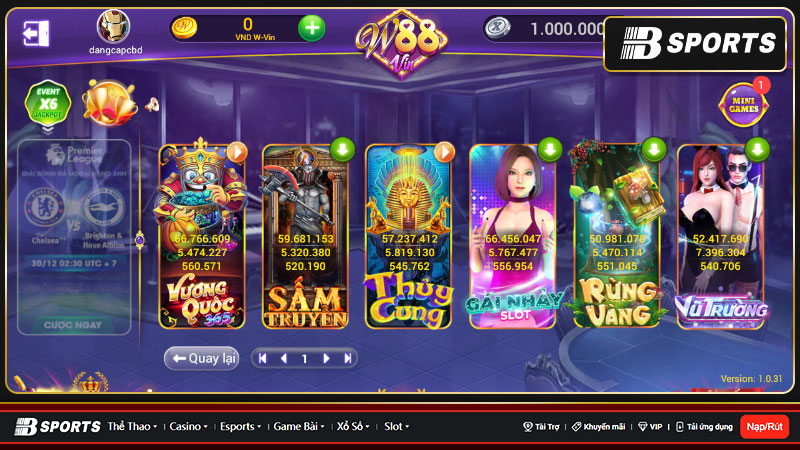 W88.vin apk - Nhà cái cá cược uy tín top 1 sever thế giới