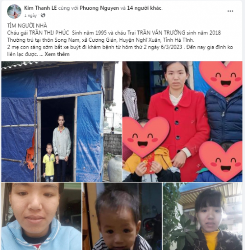 Người nhà của chị Phúc cũng rất sốt ruột