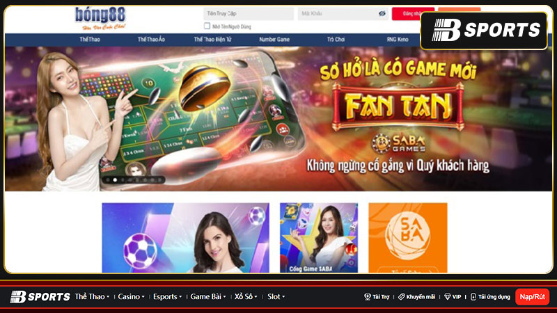 55666 Bong88: Trang cá cược yêu thích hàng đầu Việt Nam