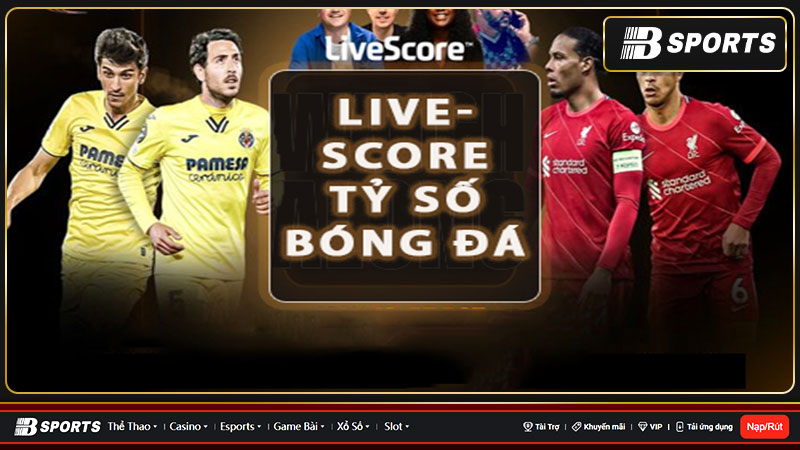 Tin tức bóng đá tại 7m Livescore cập nhật nhanh và đầy đủ