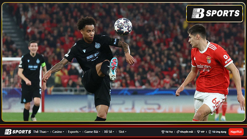 Benfica thắng đậm Club Brugge đi tiếp vào tứ kết Cup C1 Benfica thắng đậm Club Brugge đi tiếp vào tứ kết Cup C1