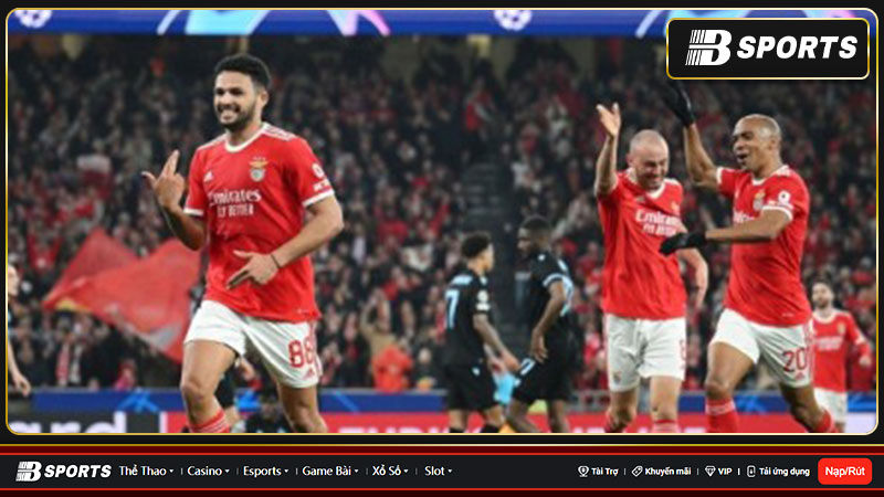 Hiệp 2 ấn định kết quả Benfica thắng đậm Club Brugge Hiệp 2 ấn định kết quả Benfica thắng đậm Club Brugge
