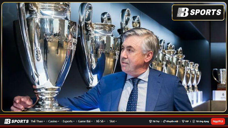 Mục tiêu mùa giải của HLV Ancelotti