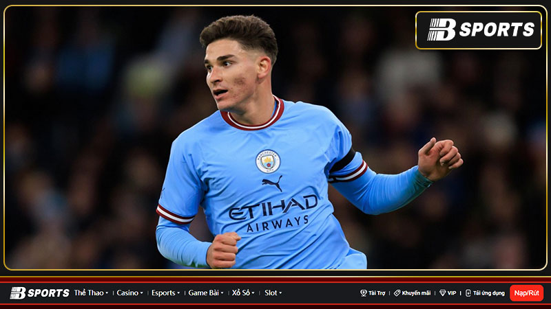 Màn thể hiện của Julian Alvarez tại Man City