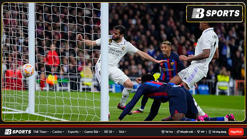 Real Madrid thua Barca: 0-1 lượt đi Cup nhà vua Tây Ban Nha