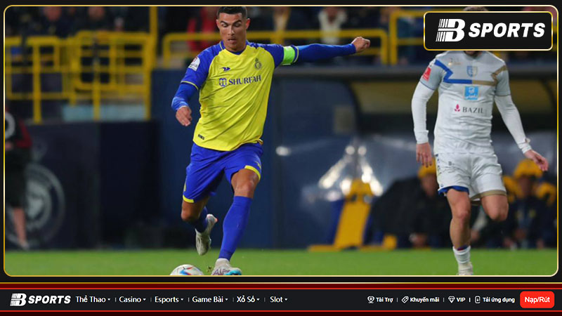 Ronaldo tịt ngòi trong trận đối đầu giữa Al Nassr và Al Bati