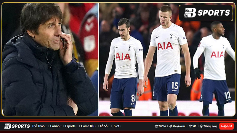 Tottenham bị loại bị đội hạng dưới loại khỏi FA Cup