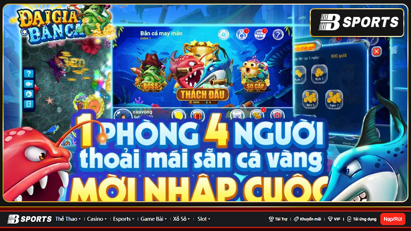 Giới thiệu về cổng game bắn cá đổi thưởng 247 siêu hấp dẫn