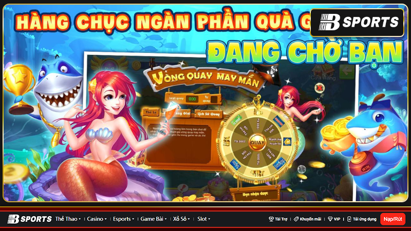 Bắn cá hoàn kim đa dạng các phương thức đổi thưởng siêu hấp dẫn