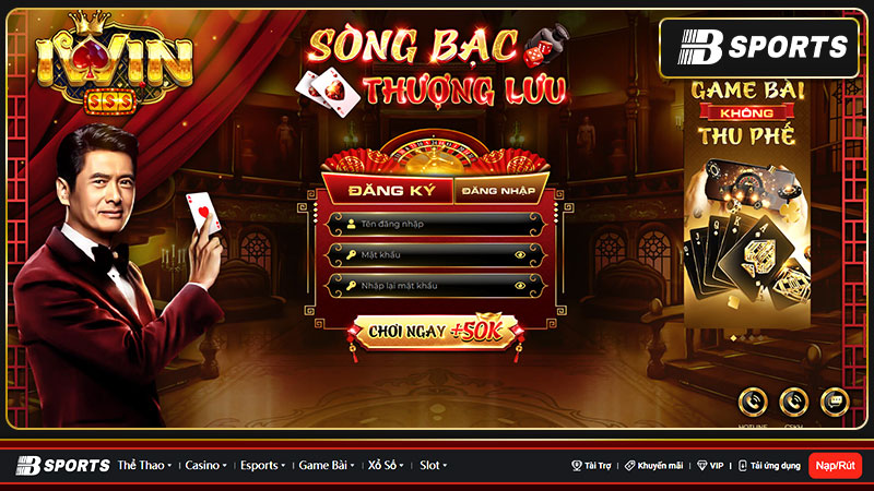 Các bước thực hiện quy trình nạp tiền qua vào tài khoản iwin club bằng thẻ cào