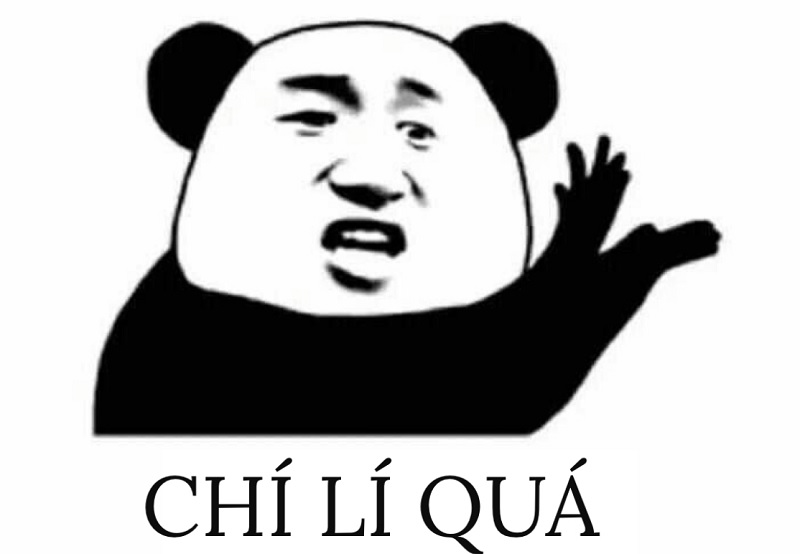 Meme gấu trúc được nhiều dân mạng yêu thích