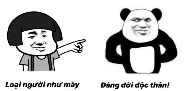Meme hài gấu trúc có nguồn gốc từ đất nước tỷ dân