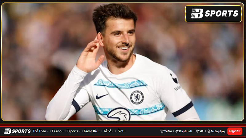 Mason Mount đang trở thành mục tiêu của Liverpool