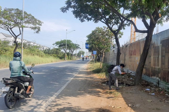 Nơi mà anh chàng này đã gục xuống