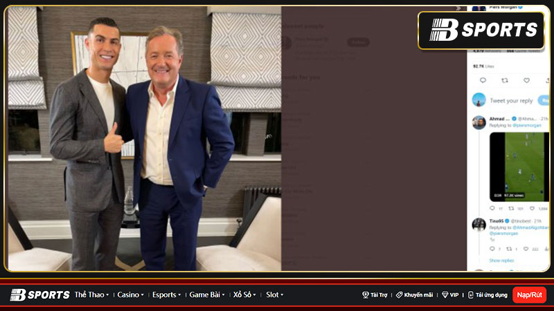 Nhà báo Piers Morgan chế nhạo MU sau trận thua 0-7 trước Liverpool