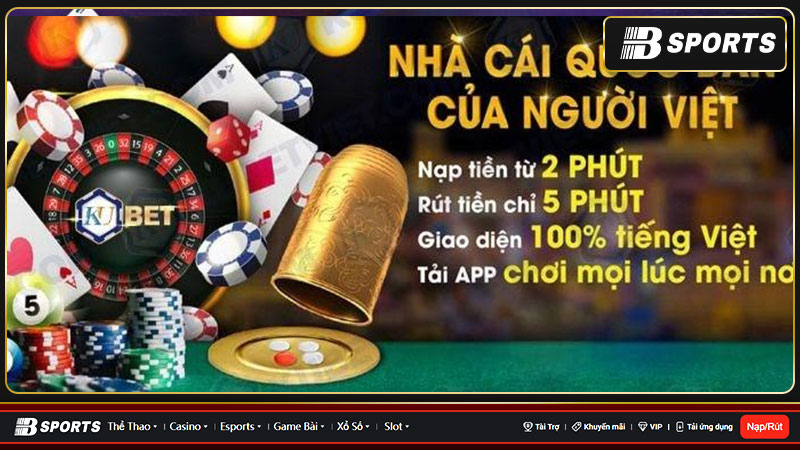 Kubet uy tín nhà cái cực cao, xứng đáng