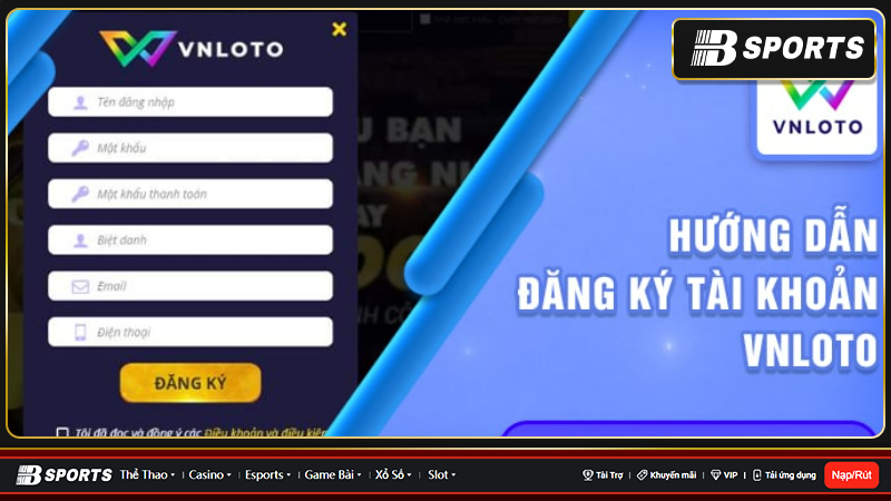 Trò chơi tài xỉu Vnloto