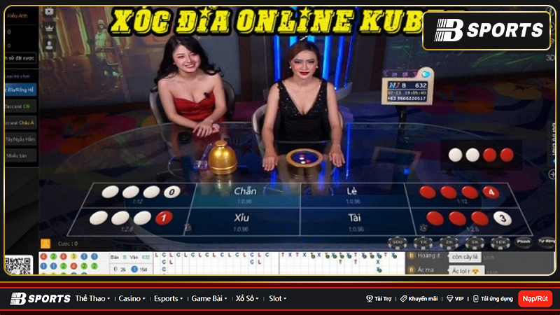 Xóc đĩa mới lạ được nhiều người yêu thích
