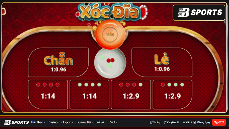 xóc đĩa online hl8