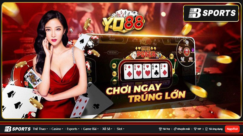 Giao diện YO88 được thiết kế đẹp mắt, tỉ mỉ
