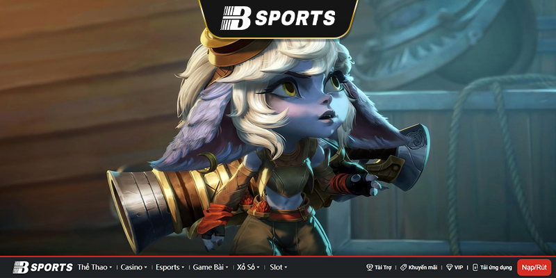 Sử dụng cách lên đồ Tristana hoàn chỉnh
