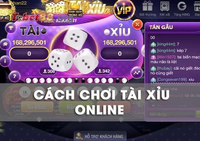 Hướng dẫn cách chơi TOBET88 tài xỉu chi tiết Hướng dẫn cách chơi TOBET88 tài xỉu chi tiết