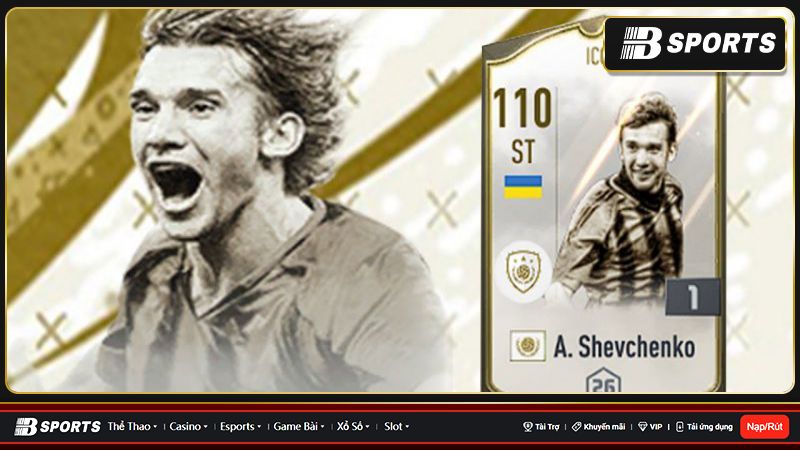 Tiền đạo Chelsea FO4 Shevchenko Tiền đạo Chelsea FO4 Shevchenko