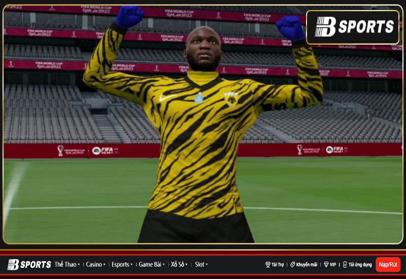 Lukaku là mẫu tiền đạo được ưa thích trong game Lukaku là mẫu tiền đạo được ưa thích trong game