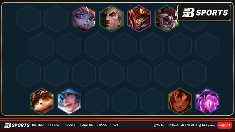 Cuối game đội hình DTCL Teemo 