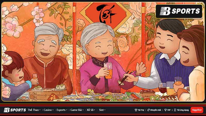 Mơ thấy bố mẹ đã mất hiện về dùng bữa 