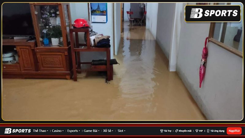 Mơ thấy đồ đạc ngập chìm trong nước